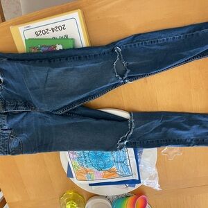 Free People Classic Blue Denim Jeans